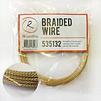 Струна для срезки стекол, витая плетеная,желтая 22,5м.,10*   RoxelPro