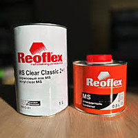 Лак MS акриловый 2+1 прозрачный  (1л+0,5) *6 reoflex