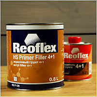 Грунт 4+1 2К акриловый белый (0,8л+0,2) *6 reoflex