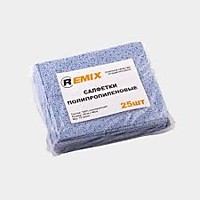 Салфетка полипропиленовая (синяя) 25 шт REMIX