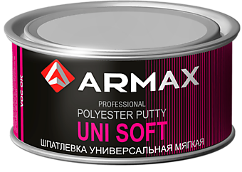 Шпатлевка ARMAX 2K UNISOFT PUTTY / мягкая 1 кг 12*