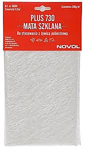 Стекломат 300гр х 0.5м2 PLUS 730 NOVOL 20*