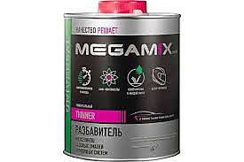 Разбавитель Акрил/Металлик  б/ж 1л MegaMix