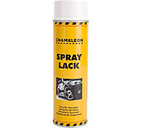 СПРЕЙ Краска белая глянцевая (0.5л) CHAMELEON 6*