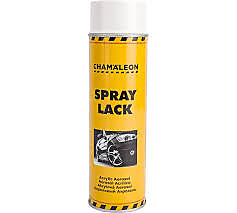 СПРЕЙ Краска белая глянцевая (0.5л) CHAMELEON 6*