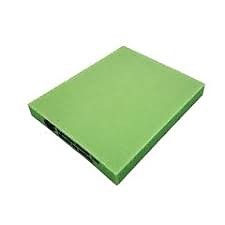 Губка абразивная двусторонняя Р600 Зеленая  WOOSTE