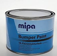 Структурная краска для бампера  Bumper Paint 1K  чёрная 0,5л (3шт/кор) MIPA
