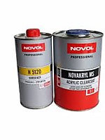 Лак NOVAKRYL MS 2:1, прозрачный, банка, 1л + отв. 0.5л
