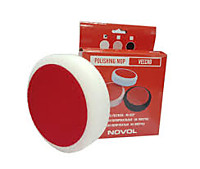 Полировальный круг A на липучке №1 (Белый) NOVOL 3 см