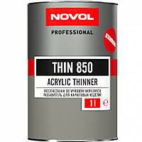 Разбавитель THIN 850 для акриловых продуктов (0,5л) NOVOL 10*
