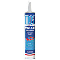 Клей-герметик MQS 511 для вклейки стекла 3 часа с 2-мя подушками, 310 мл х 12 шт
