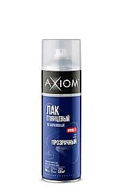 Спрей Лак акриловый 1К глянцевый 650 мл AXIOM 12*