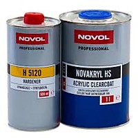 Лак  HS 2+1 Novacryl 580 (синяя 1л+0,5)  NOVOL 6*