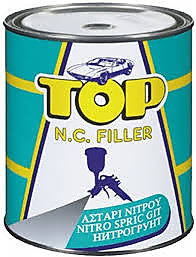 Грунт 968 NITRO TOP  нитроцеллюлозный (серый)  (1кг)  6* BODY