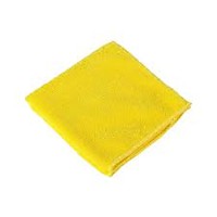 Салфетка из микрофибры полировальная желтая 40х40см, 5шт/уп