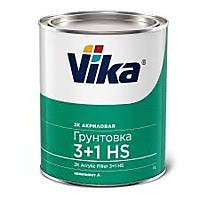 Грунт акриловый 3+1 HS (цвет: серый) 1+0,2 кг 6* vika